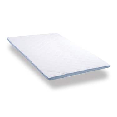 Topper ze studené pěny CloudComfort Cool 140 x 200 cm H2/H3, výška 7 cm, stupeň tuhosti H2/H3, 7zónový topper s letní a zimní stranou
