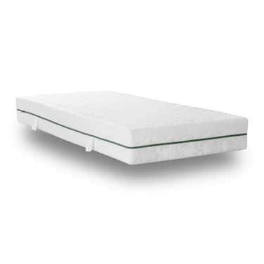 Online-Retoure 7 Zonen Taschenfederkernmatratze Sleezzz Smart 120 x 200 cm, Höhe 21 cm, Härtegrad H2/H3