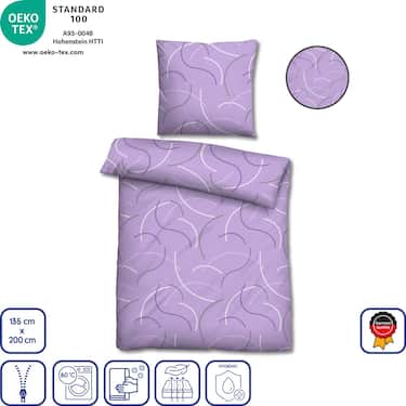 Microfiber bed linen 135 x 200 + 80 x 80 cm