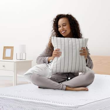 Ergonomik soğuk sünger yatak Supportho Lavanta 90 x 200 cm, yükseklik 18 cm, sertlik seviyesi H2/H3