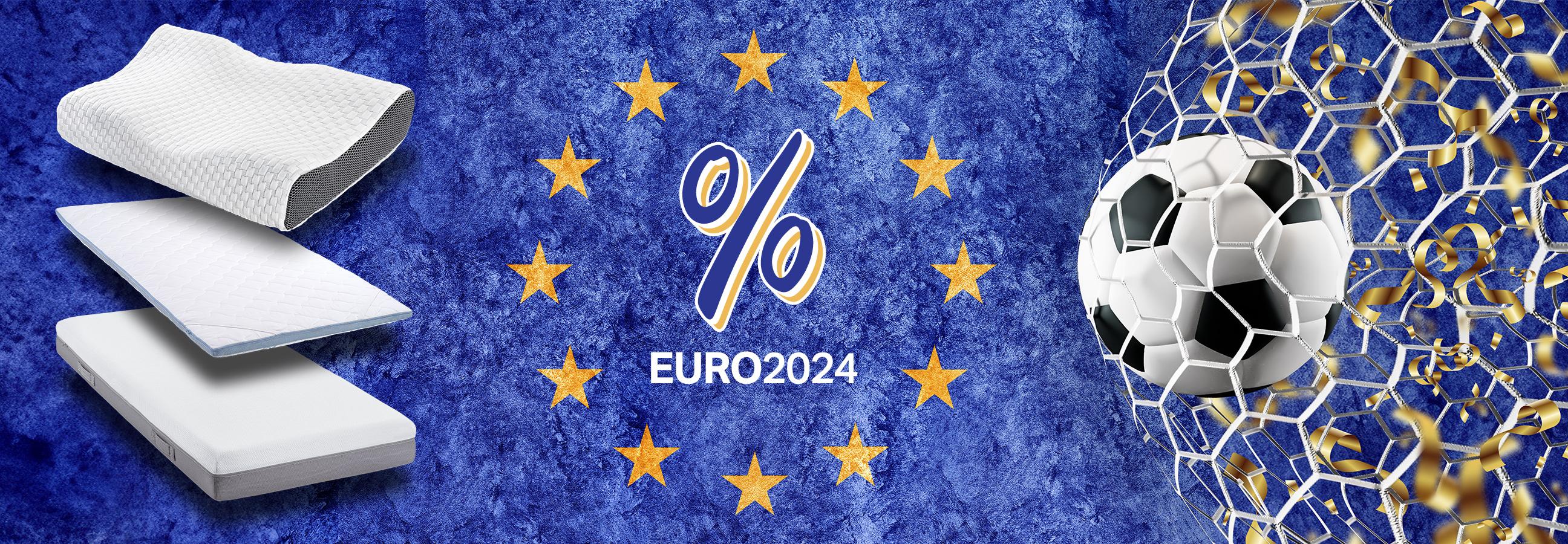 Aanbiedingen voor het Europees kampioenschap voetbal bij Matratzen Discount - Bespaar met onze promotiekortingen