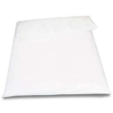 135 x 200 cm Mikrofaser Ganzjahres-Steppbettdecke, Füllgewicht: ca. 700 g, extra leicht + Setex Bettdeckenbezug für Allergiker, Encasing 135 x 200 cm 