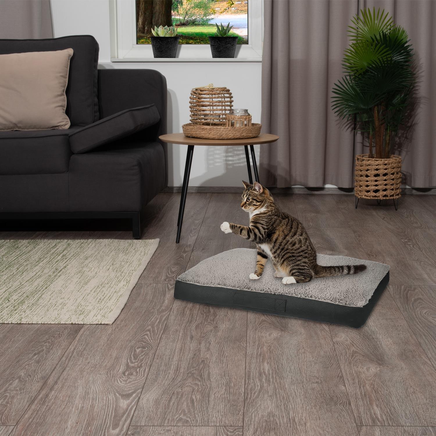 Petzzz ergonomisches Hundekissen Wormi M 80 x 56 x 12 cm