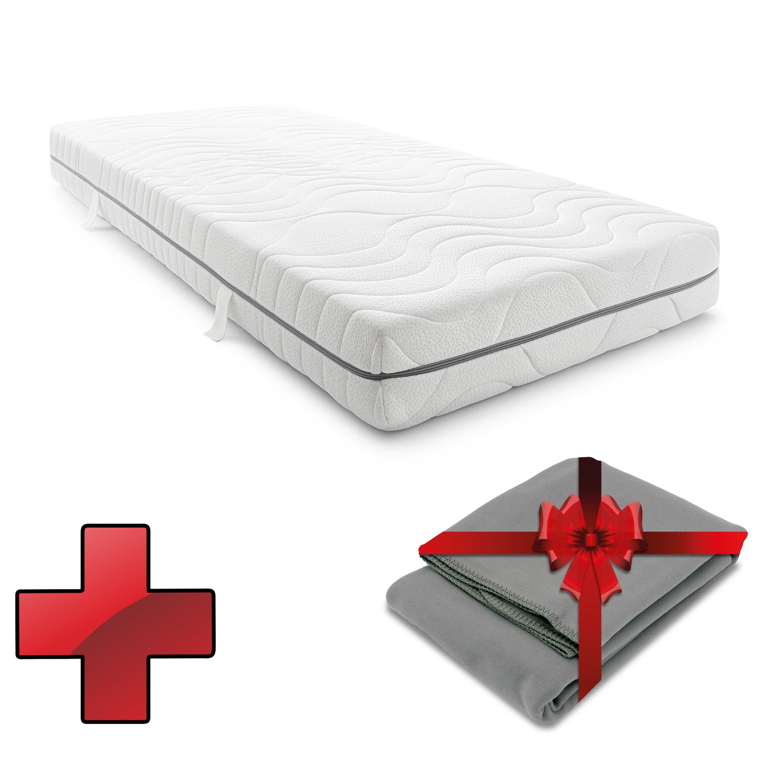 Materasso Sleezzz® Smart 80x200 cm + coperta Sleezzz® Smart 140 x 200 cm gratis