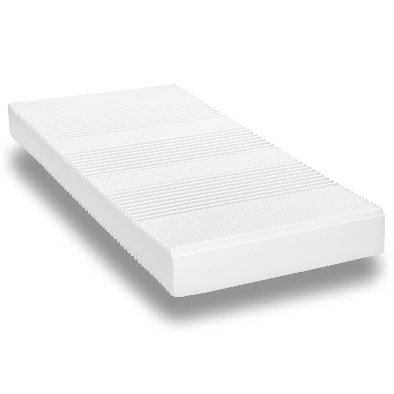 Ergonomic cold foam mattress Supportho Lavender 90 x 200 cm, height 18 cm, firmness level H2/H3 + mattress topper / mattress topper 90 x 200 cm