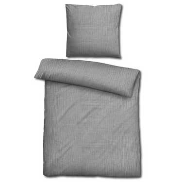 Double pack Sleezzz® muslin bed linen gray 135 x 200 cm + 80 x 80 cm
