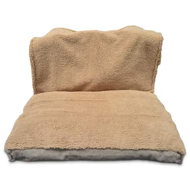 100 x 70 x 10 cm Gelflocken Hundematte Größe L mit abnehmbarer Decke