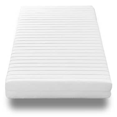 Cold foam mattress K16 90 x 200 cm, height 16 cm, firmness level H2/H3 + CloudComfort Basic microfiber bed set 135 x 200 cm + 80 x 80 cm