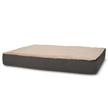 80 x 55 x 23 cm orthopedisch hondenbed met rugleuning maat M