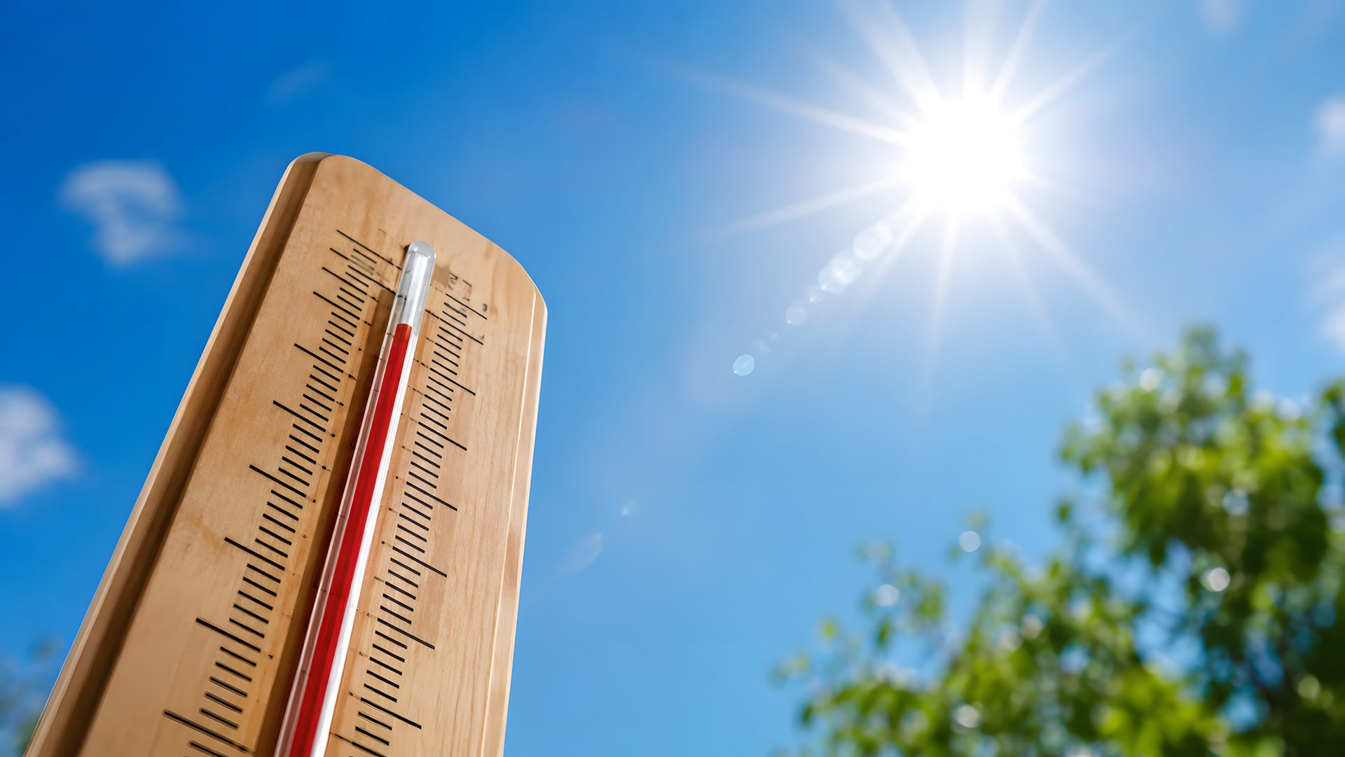 Trotz sommerlicher Hitze, guter Schlaf